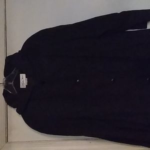 NWT womens 100% full length hooded gray coat